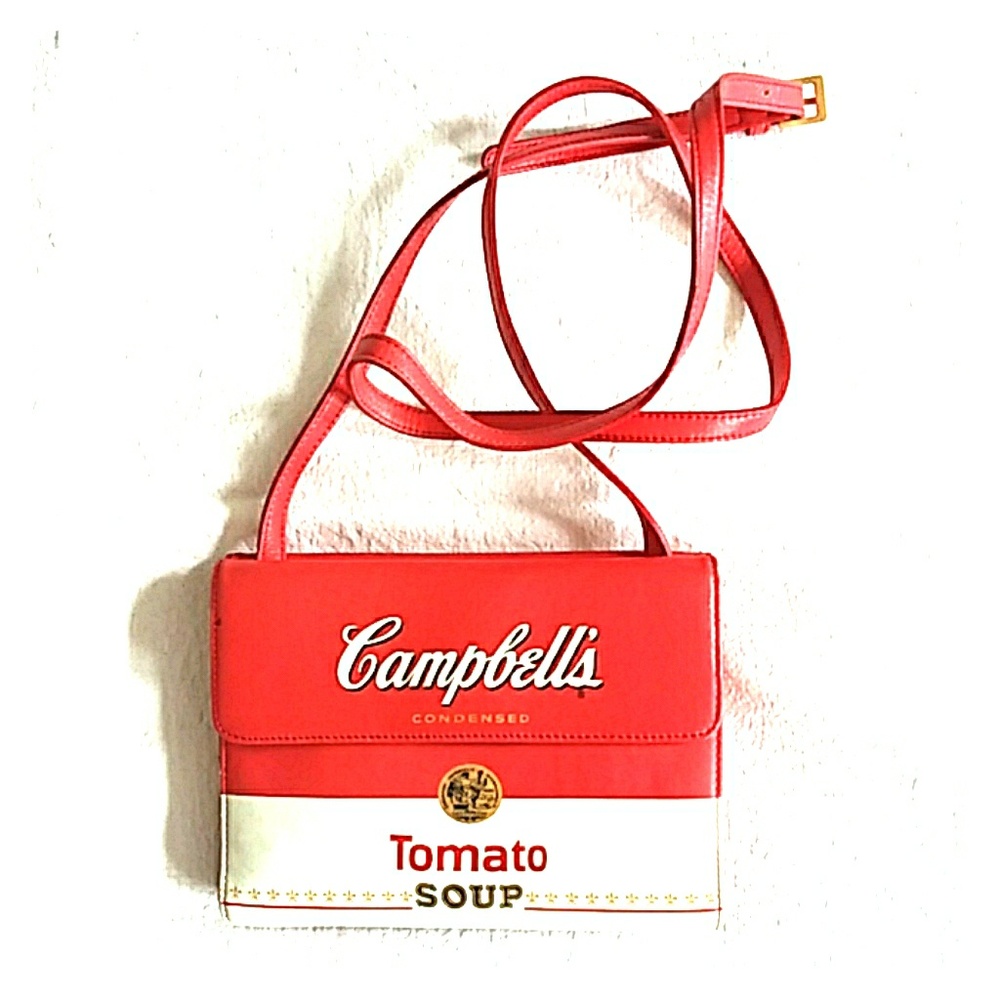 CLASSIC CAMPELL"S SOUP CROSSBODY PURSE